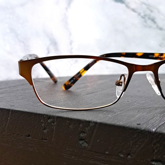 NEW Hard Candy Eyeglass Frame Full Rim, unisex Tortoise/brown 52-15-135 Rx'able - Picture 2 of 6